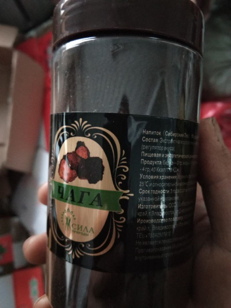 俄罗斯进口桦树茸黑金粉
