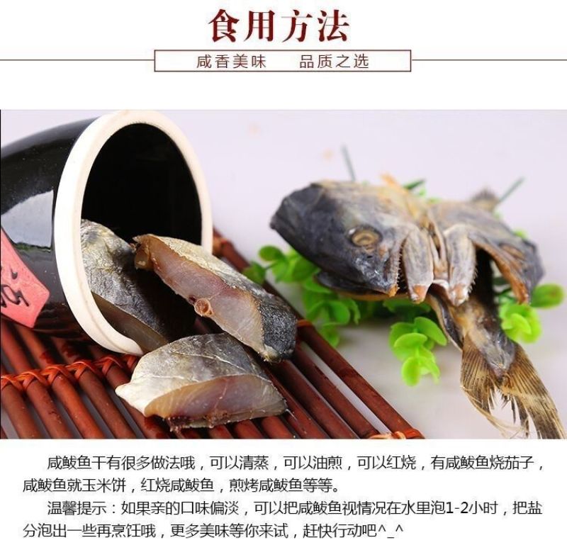 鲅鱼干马鲛鱼干海鱼咸鱼干风干整条新鲜海产半干咸鱼干货包邮