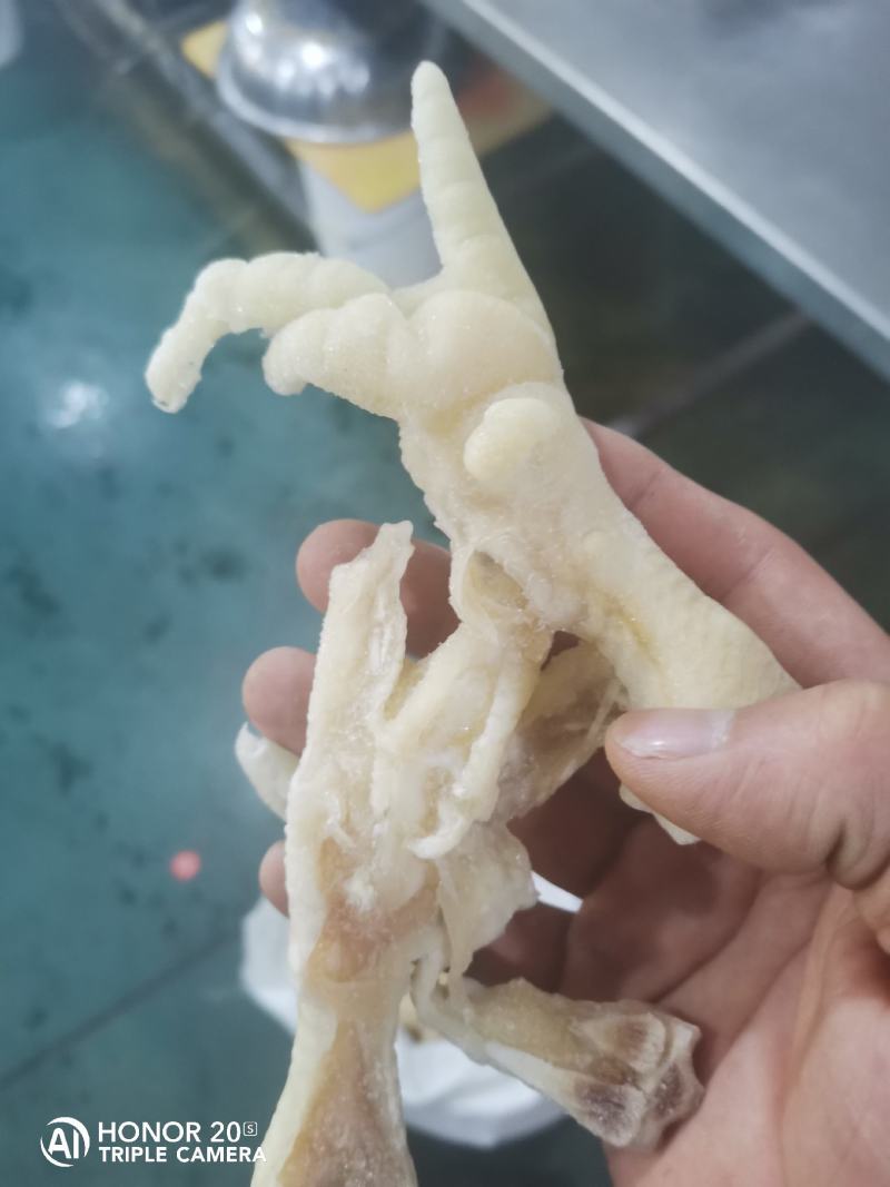 脱骨鸡爪，脱骨鸭掌，价格低，质量好，工厂直销