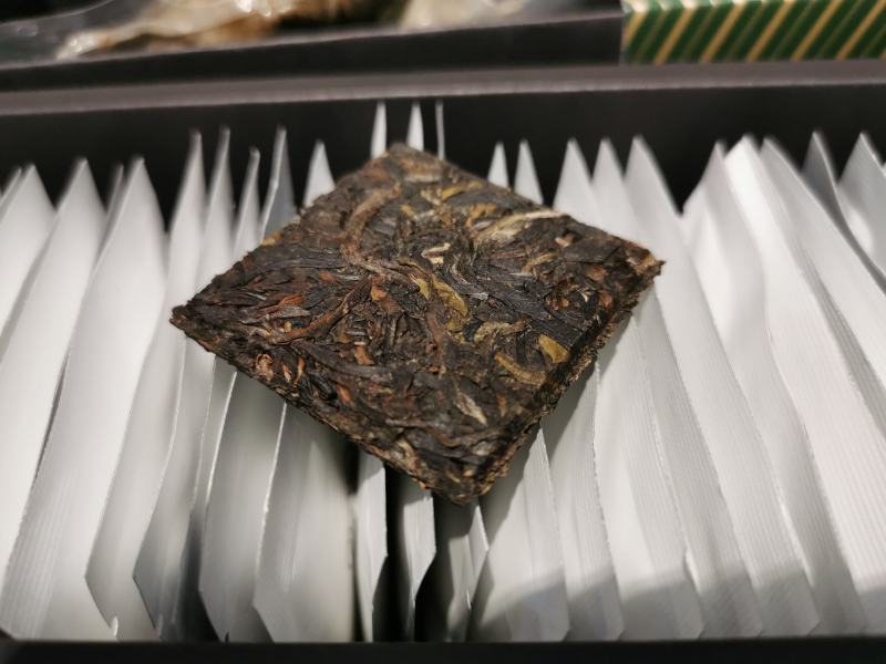 2014紫芽便携小薄片生普7克一片一片一泡简单方便