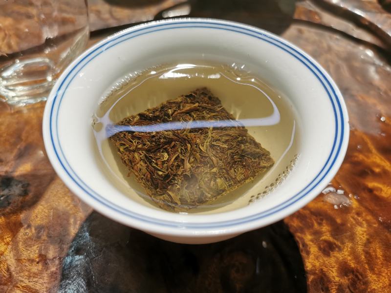 2014紫芽便携小薄片生普7克一片一片一泡简单方便