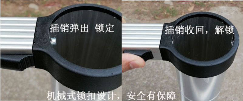铝合金伸缩梯收缩梯升缩梯便携式工程梯家用梯升降铝梯子