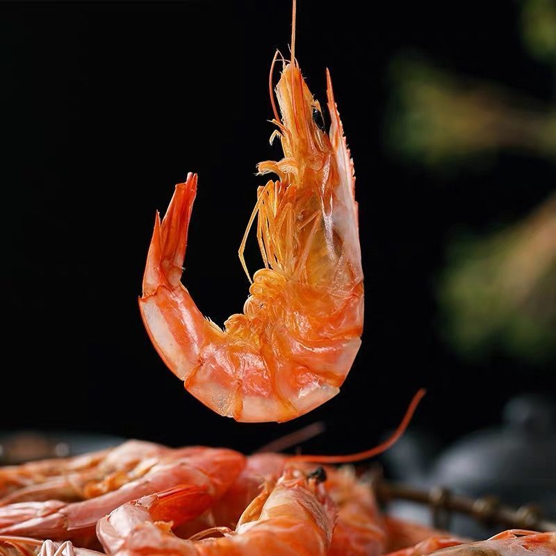 烤虾即食虾干500g大号干虾对虾干海鲜干货零食量大询价