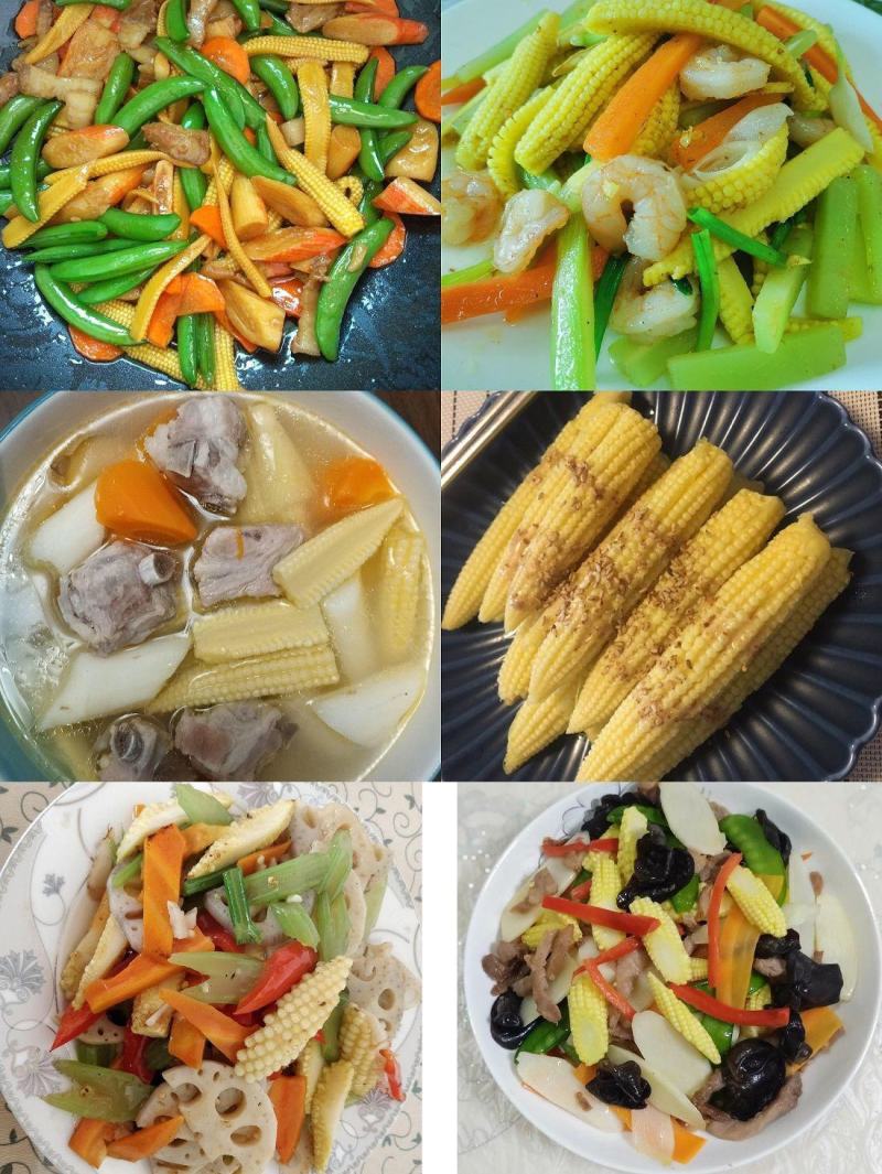 玉米笋新鲜现摘小玉米芯仔迷你水果玉米笋食材包邮。