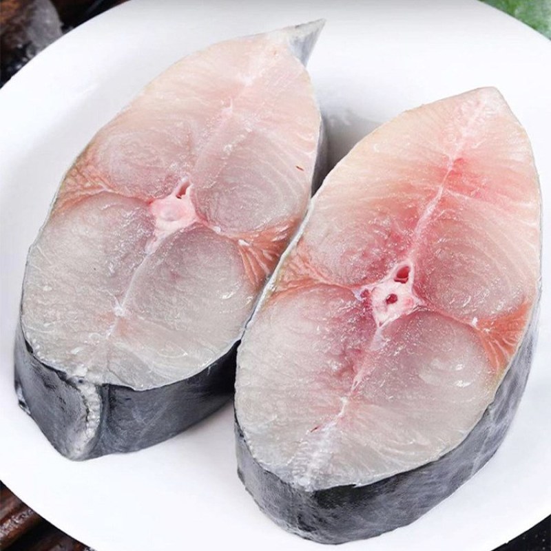 新鲜冷冻鲜活马鲛鱼500-700大马胶鱼大鲅鱼净重16斤