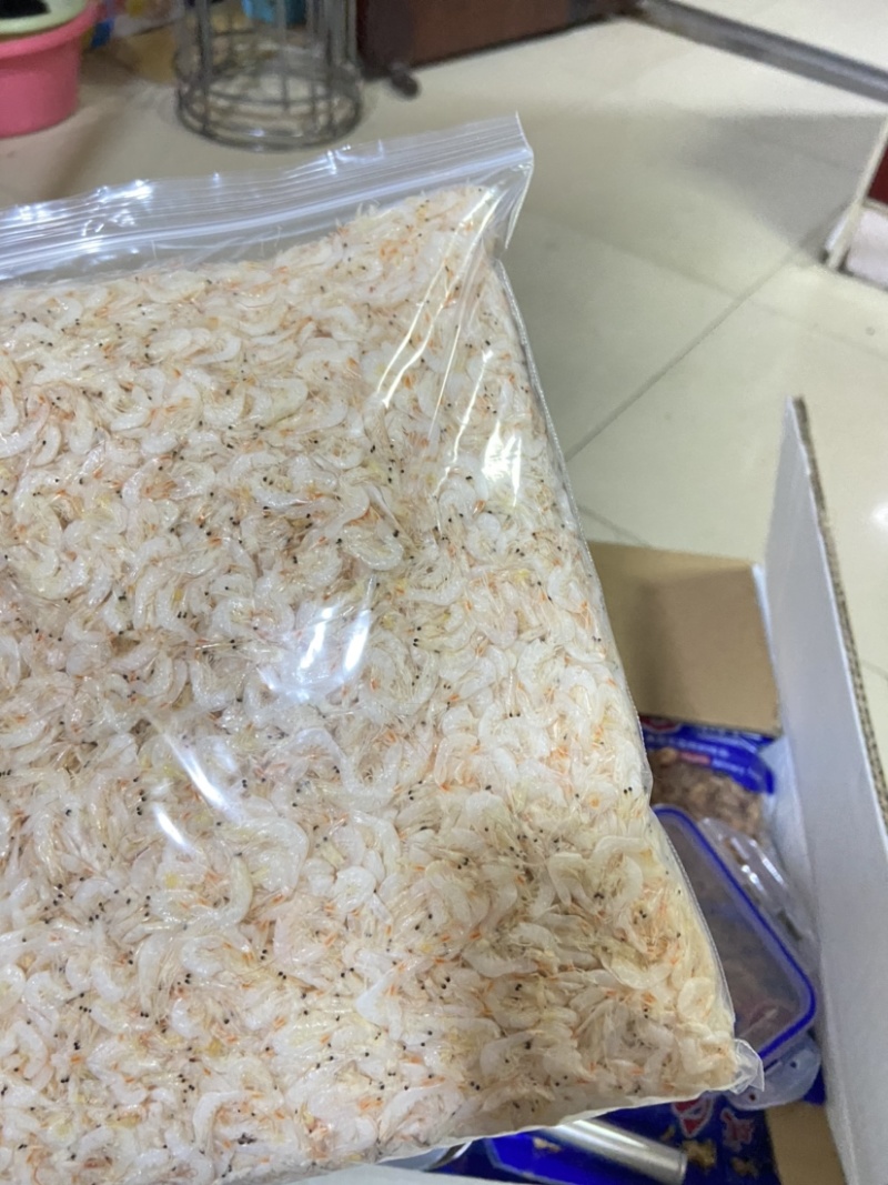 虾皮淡干无盐虾皮补钙
