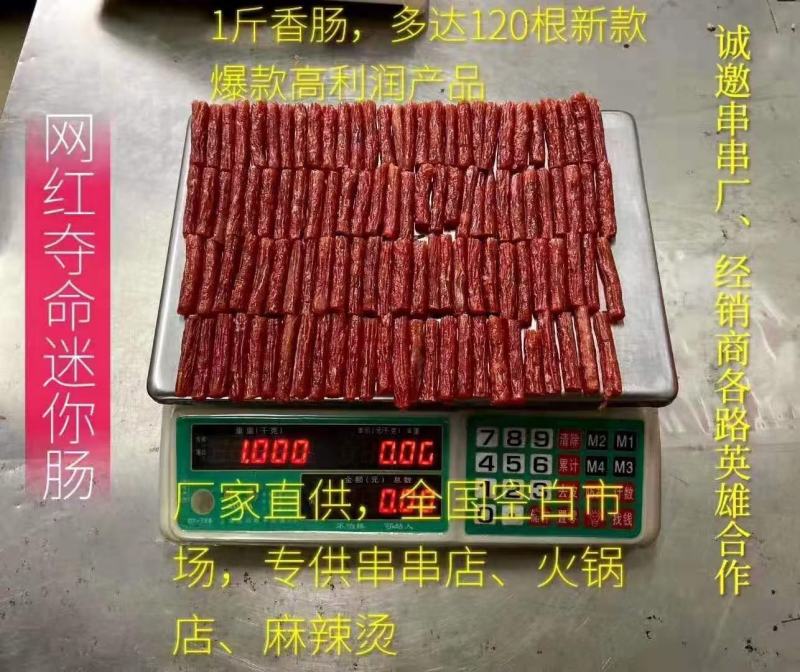 火锅肠，烧烤肠，串串肠，商用私人等细细肠