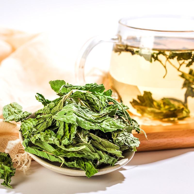 薄荷叶新鲜食用泡水干薄荷叶泡茶薄荷茶茶叶级特清凉500g