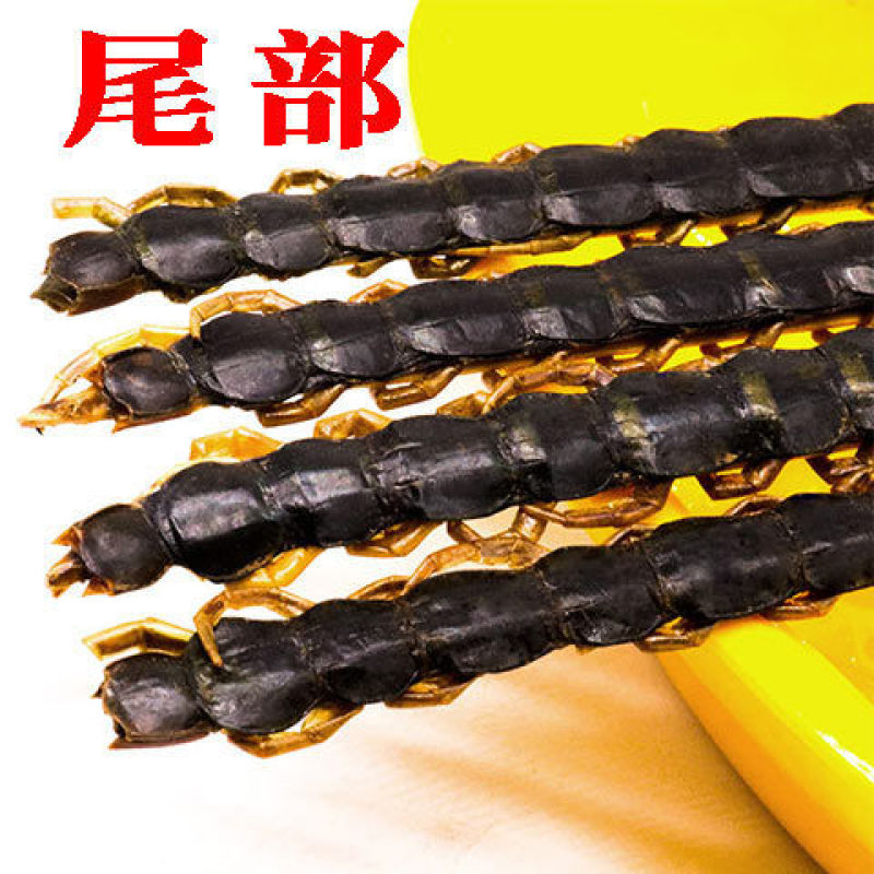 中药材蜈蚣皮药用蜈蚣干百足虫药材10-17公分全尺寸