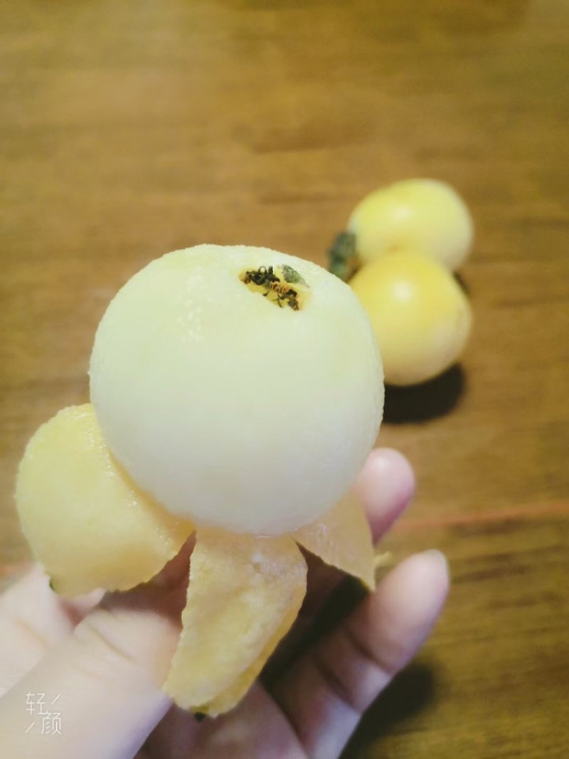 白玉枇杷塘栖白玉枇杷，红中枇杷，自己家种的枇杷
