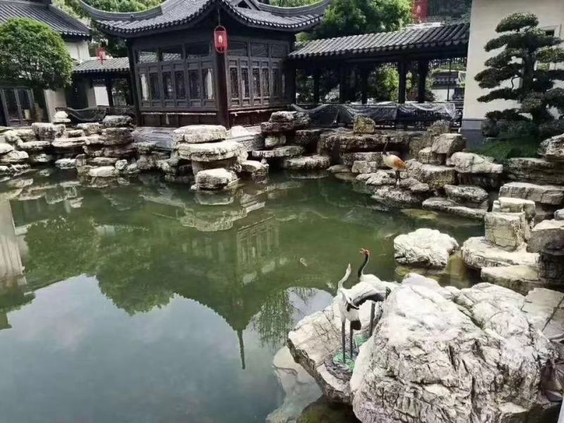 龟纹石假山，青色龟纹石，草坪石，千层石等各类假山石材