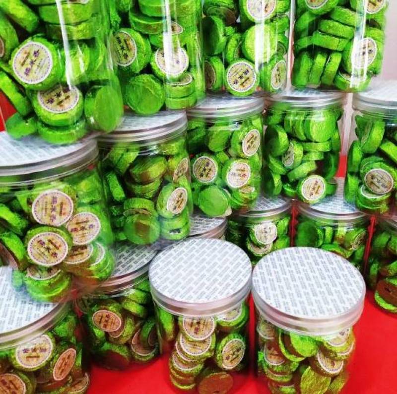 古茶帮糯米香普洱茶生茶1斤分2罐糯米香普洱茶小沱茶