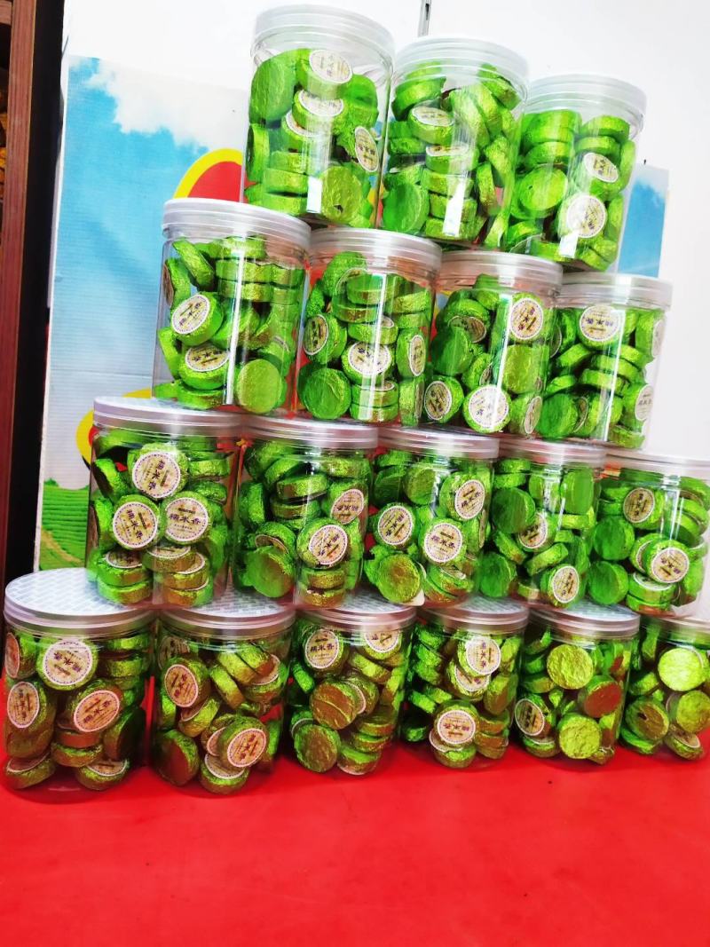 古茶帮糯米香普洱茶生茶1斤分2罐糯米香普洱茶小沱茶