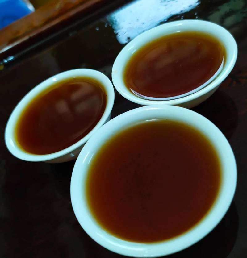 糯米香普洱熟茶1斤糯香普洱茶云南糯米香普洱茶寨普洱小沱茶