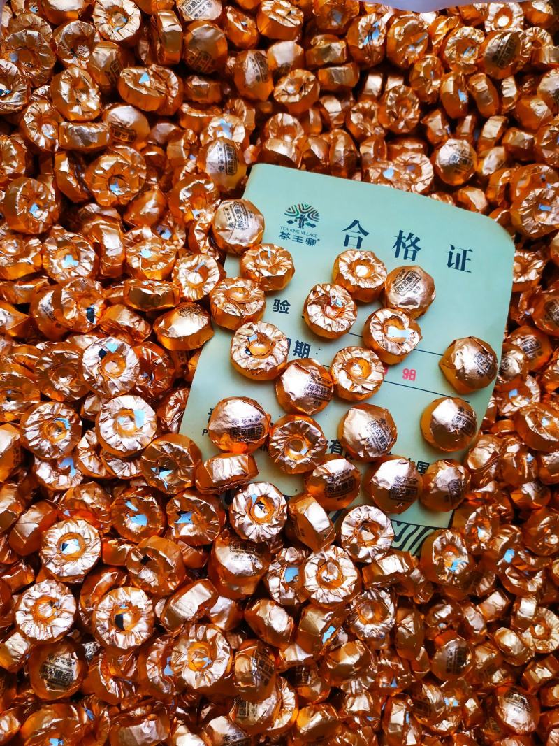 醇柔糯香普洱茶熟茶糯米香普洱茶云南普洱茶糯香糯米香小沱茶