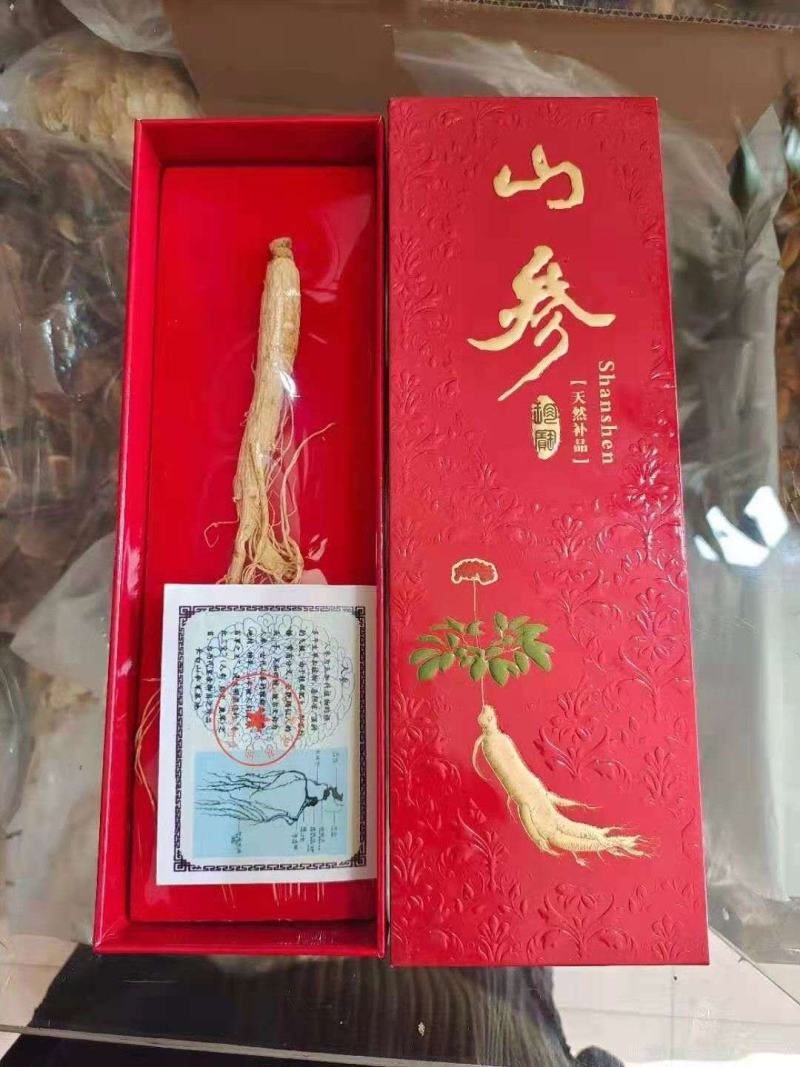 人参单支小礼盒，产地发货，规格可定制，价格优势，量大来