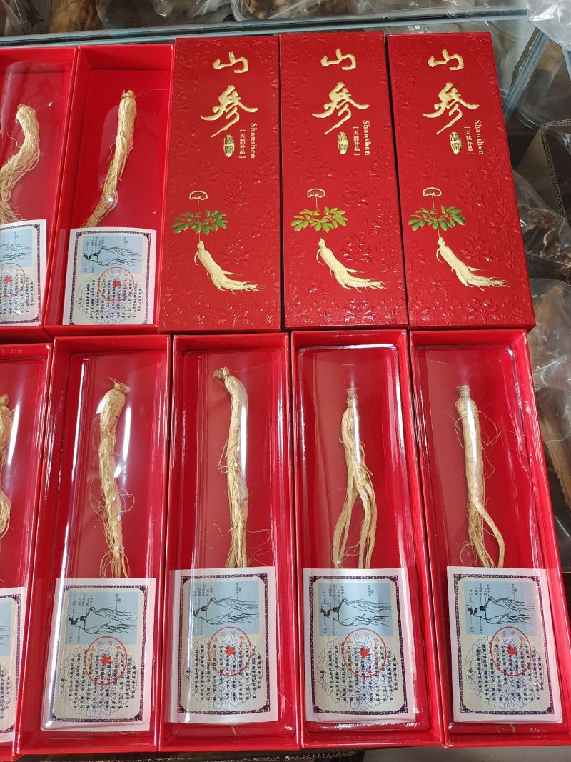 人参单支小礼盒，产地发货，规格可定制，价格优势，量大来