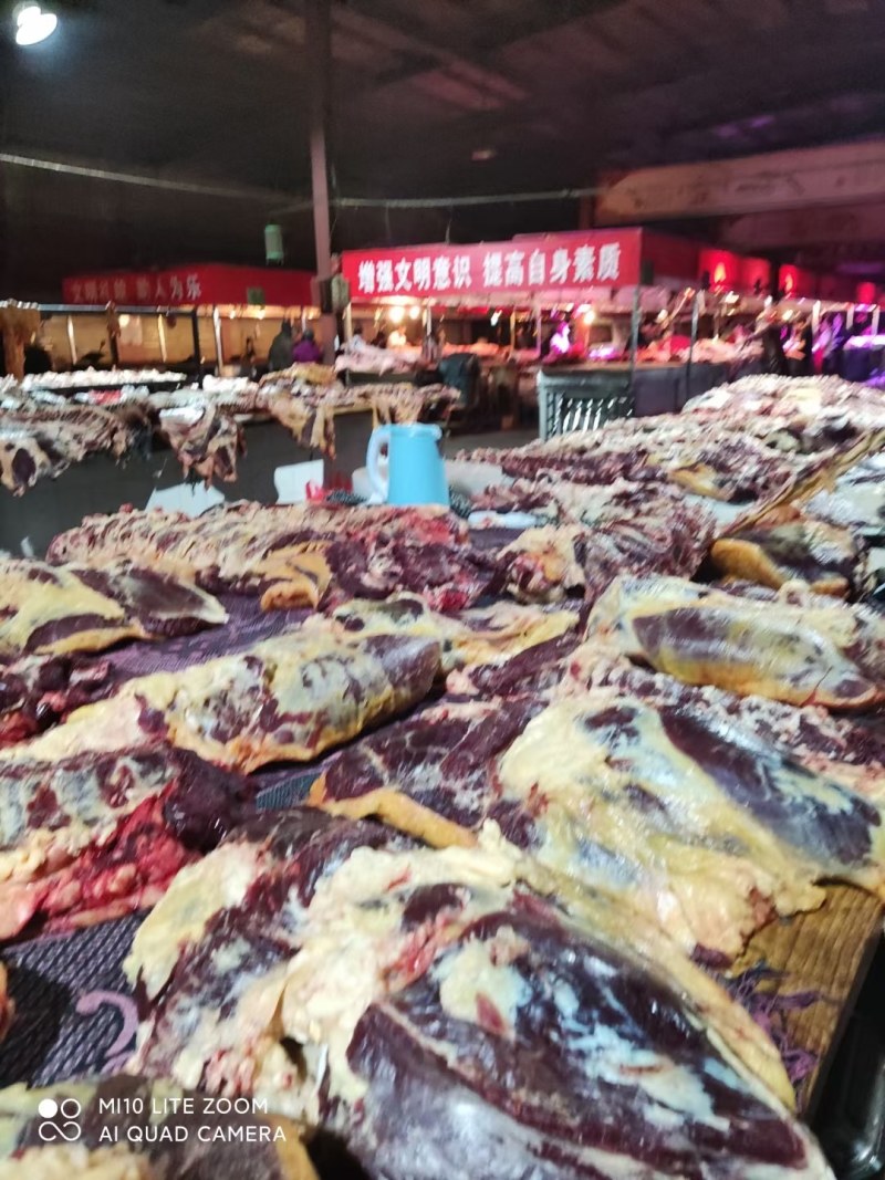 清真现宰新鲜纯干黄牛肉