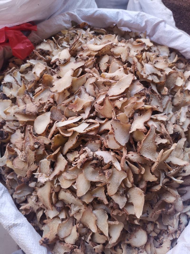 优质紫花三叉白芨统个切片货干无硫量大从优产地直销