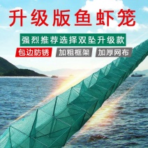 虾笼折叠渔网5米7米鱼网抓河虾笼鱼笼捕虾网泥鳅笼黄鳝笼螃