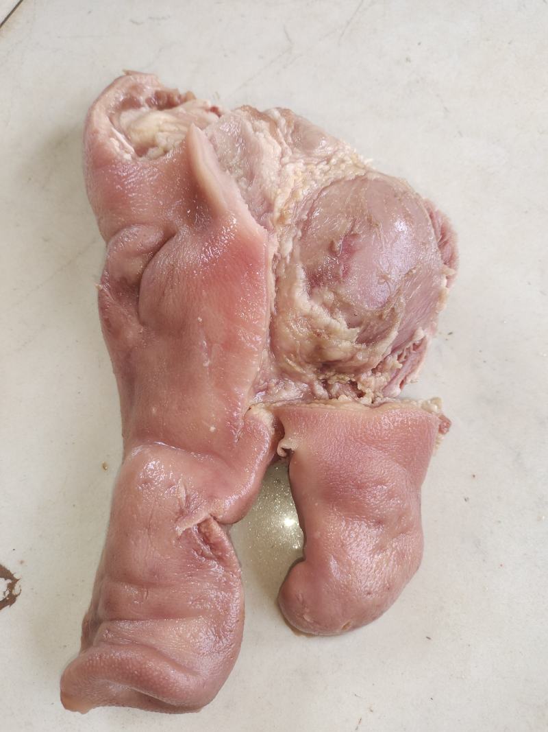 猪头肉，半成品，干货无冰无水，全部采用优质头