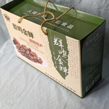 群鸣金蝉知了猴爬叉唐僧肉新鲜速冻精装礼箱60只*4瓶/箱