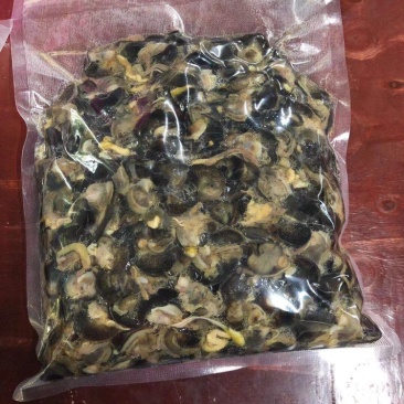 长期出售黑蜗牛肉批发零售，需要的联系我