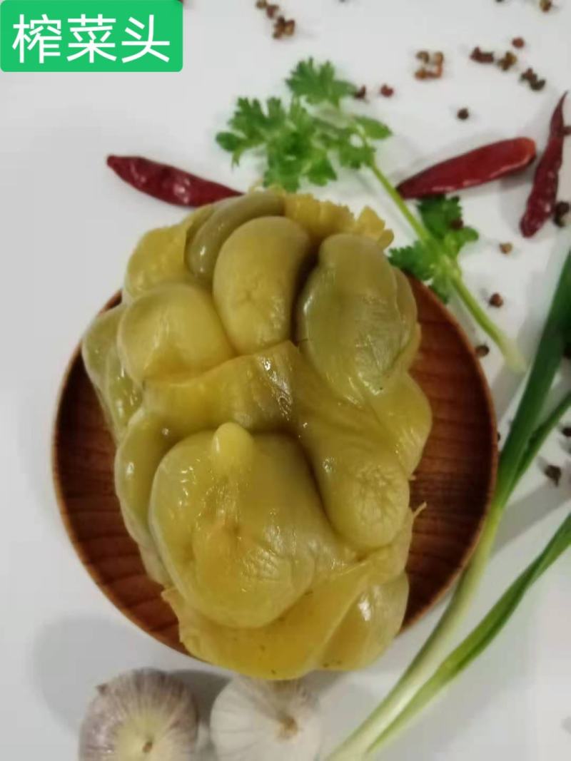 泡榨菜头老坛老盐水泡足260天