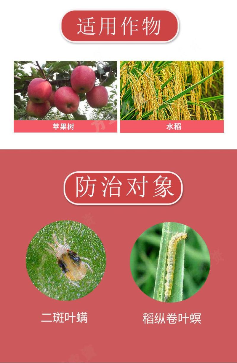 阿维菌素稻纵卷叶螟二斑叶螨水稻爆发性钻心虫杀虫剂