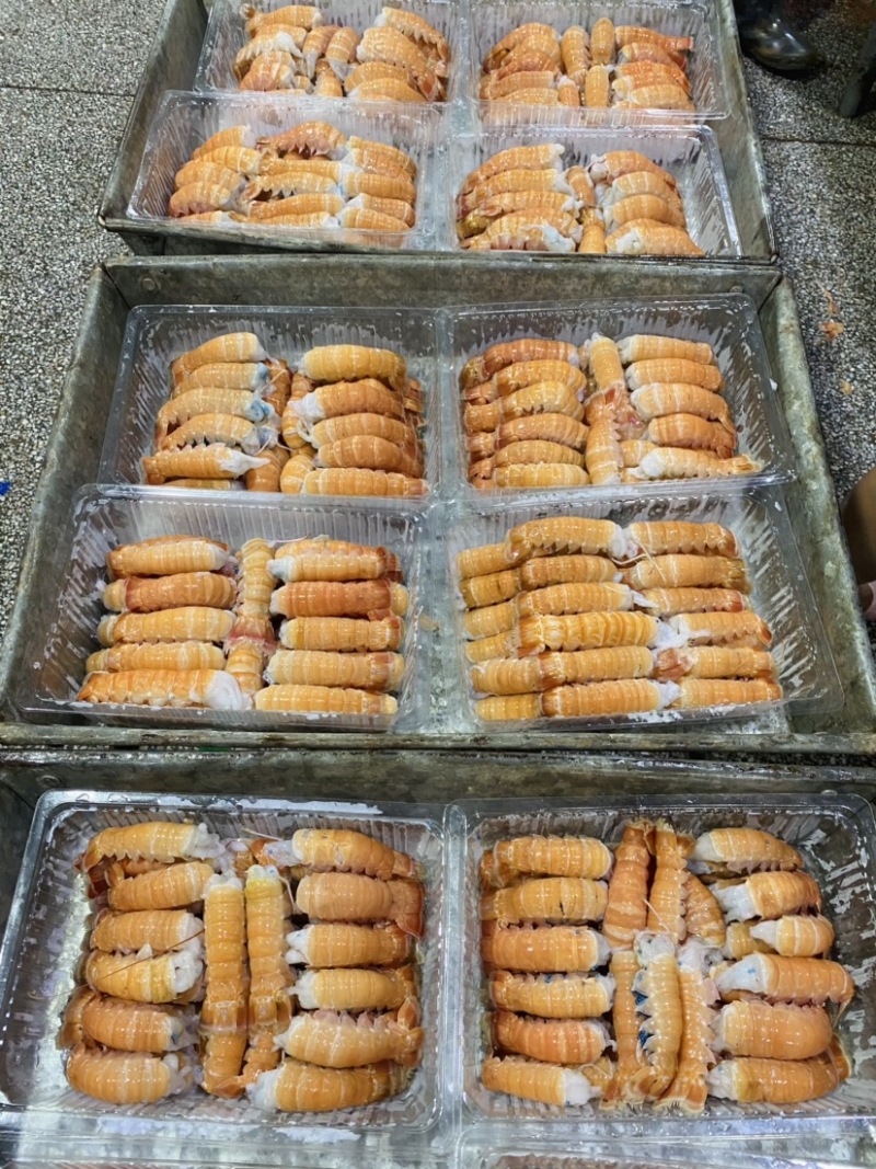 深海鳌虾尾去头鳌虾，鳌虾尾一手货源1000g