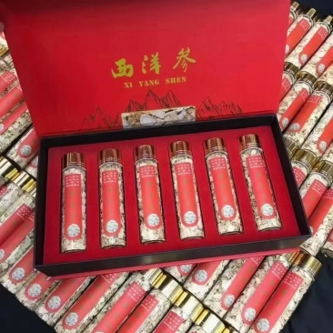 【优选】东北长白山西洋参片礼盒一手货源原产地批发