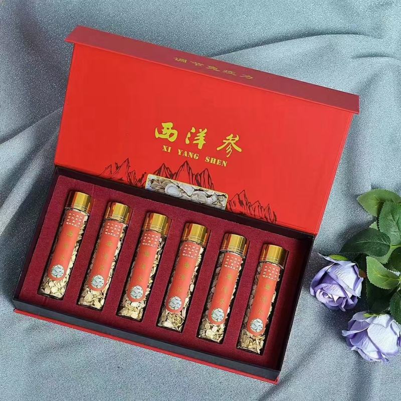 【优选】东北长白山西洋参片礼盒一手货源原产地批发