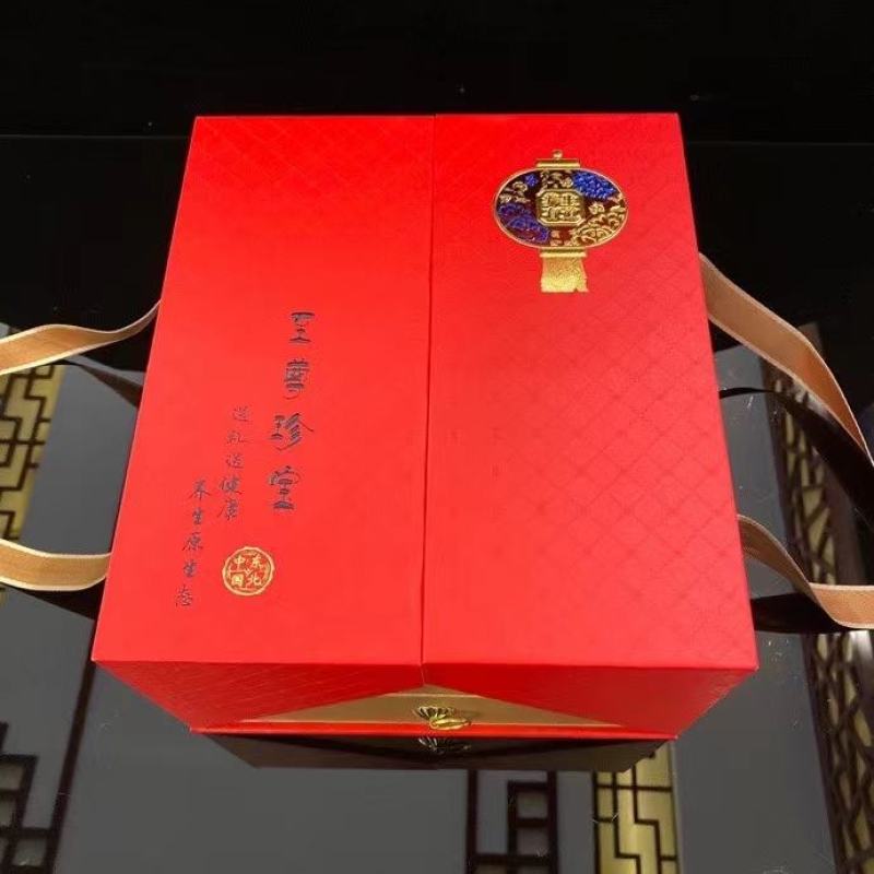 包邮长白山林下参礼盒三宝四宝五宝礼盒一手货源批发