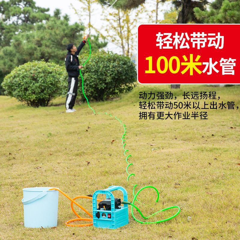 【厂家包邮】电动打药机多功能锂电池喷雾器双核泵充电式手提