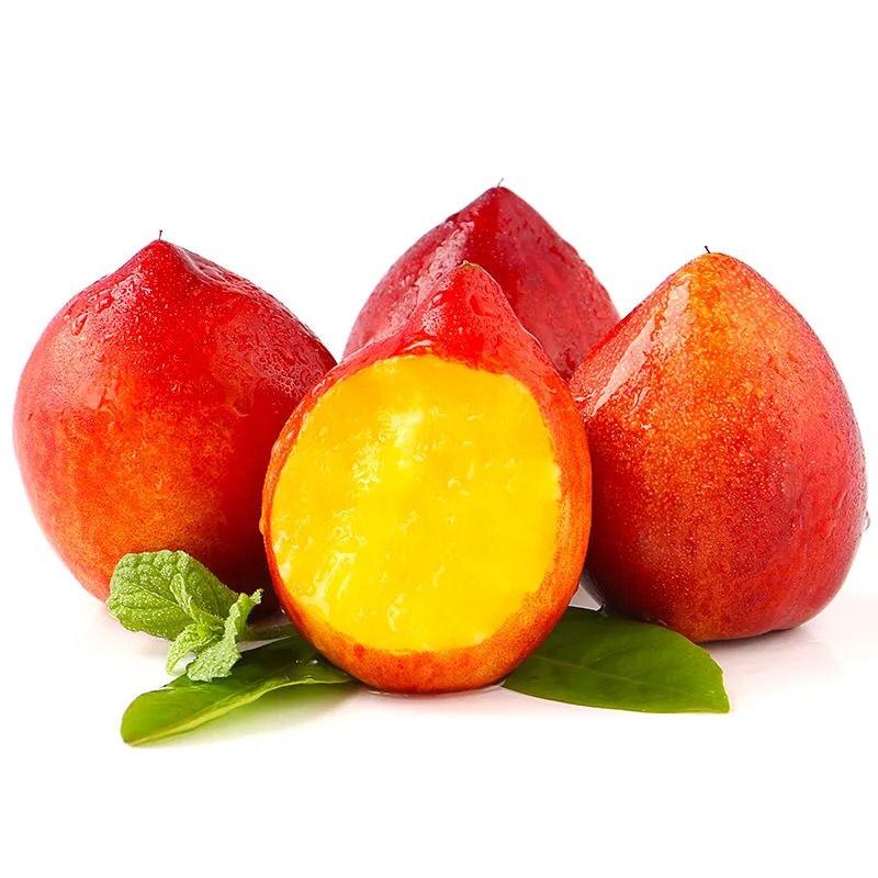 黄肉油桃新鲜水果包邮现摘桃子批发一件代发