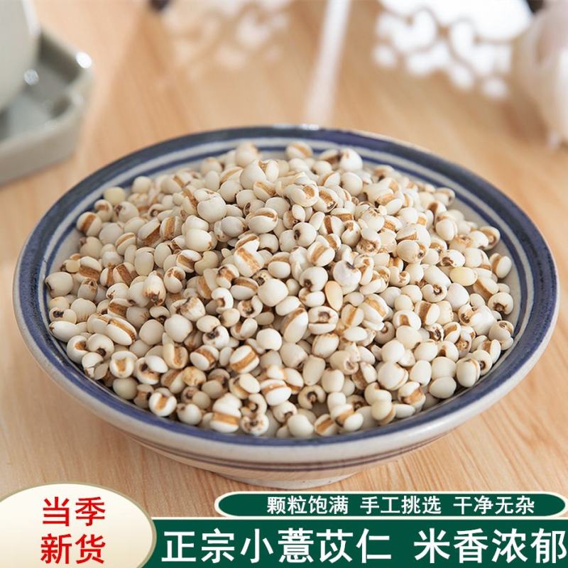 中药材新货薏米仁贵州小薏苡仁薏米仁正品薏米500克