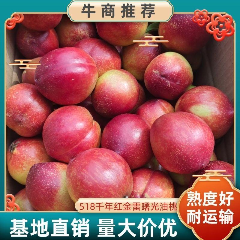 【油桃】中油16桃湖北中油油桃色泽好看口感脆甜可视频看货
