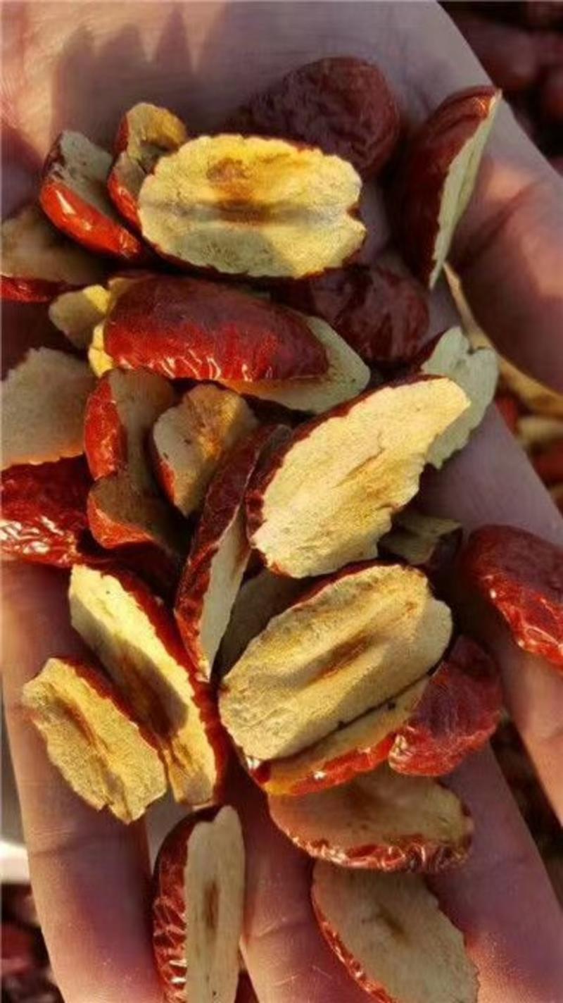 干红枣片新疆灰枣片酥脆香甜，厂家货源保质保量