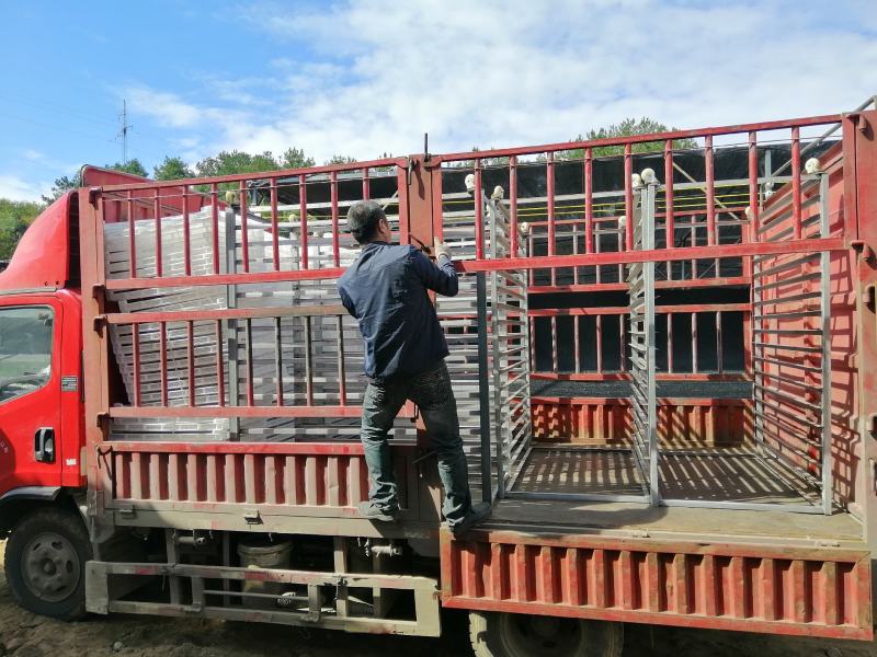 农用干燥机械物料烘干托盘定制烘干托盘，物料车