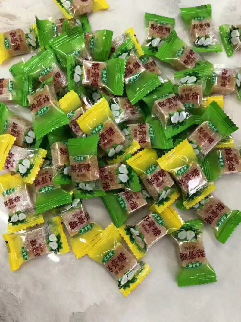 梨膏糖薄荷味厂家直供一件60斤可上门自提