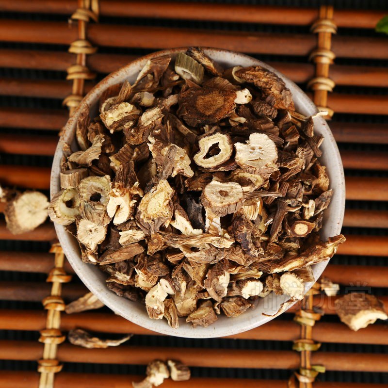 中药材精选前胡500克g前胡片信前胡白花前胡根无硫正品