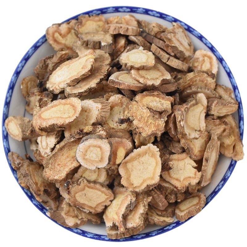 中药材精选前胡500克g前胡片信前胡白花前胡根无硫正品