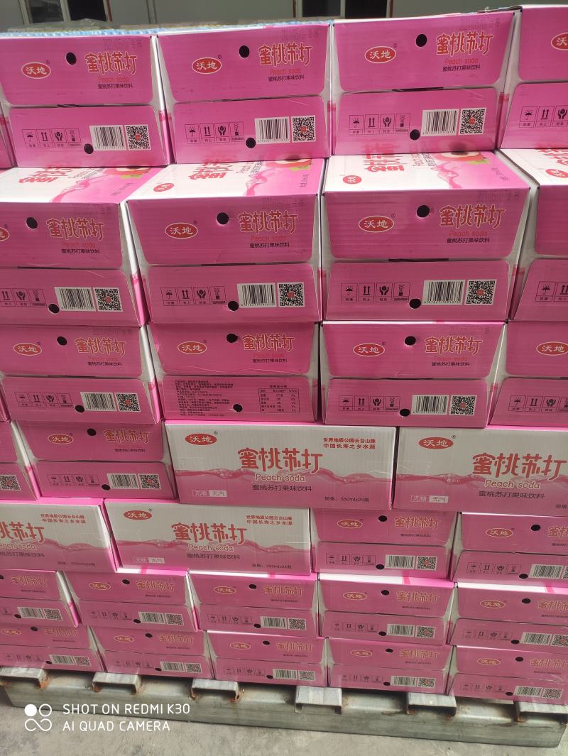 原味柠檬蜜桃苏打12瓶24瓶社区团购爆品