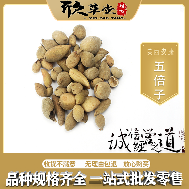五倍子（盐麸叶上毬子,百虫仓,文蛤,木附子,漆倍子,红