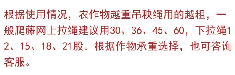 防老化吊蔓绳吊秧绳大棚用塑料绳子黄瓜西红柿绑蔓蔬菜吊蔓绳