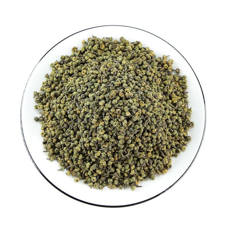 吴茱萸中药材野生江西新货茱萸粉中花绿吴萸无硫小花吴茱萸