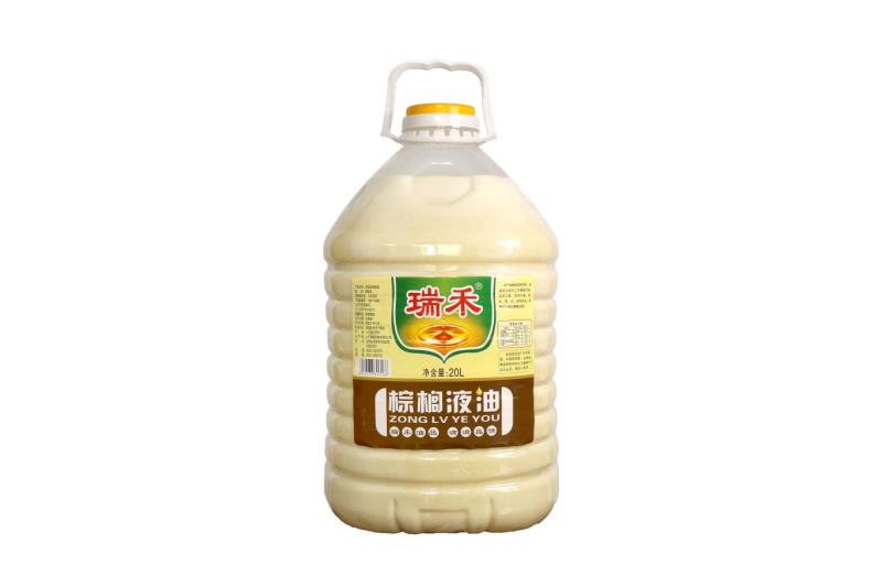 瑞禾品牌24度棕榈油20升一桶一箱棕榈液油油