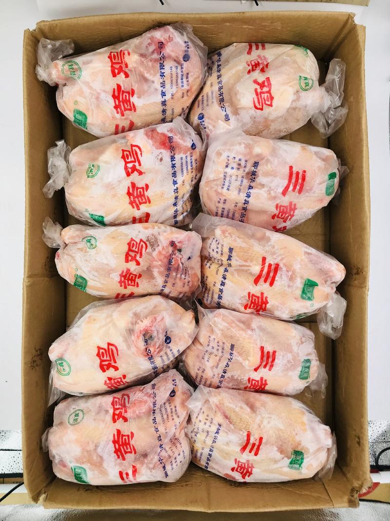 货源充足大量批发各种规格白条鸡及鸡副产品