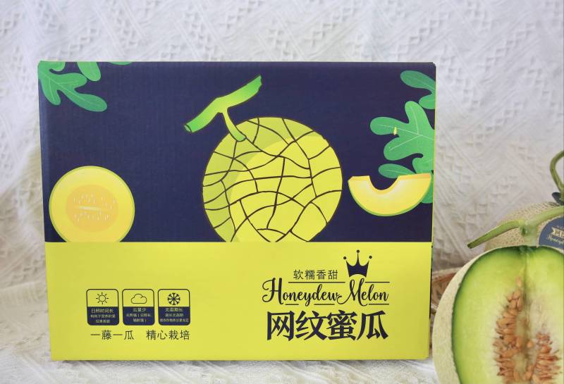 海阳鲁厚甜网纹瓜