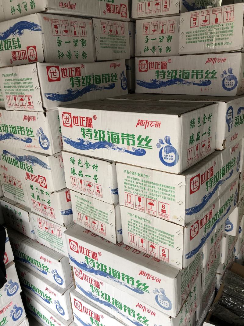 热销单品跑量特级海带丝卖相好干度好价格优